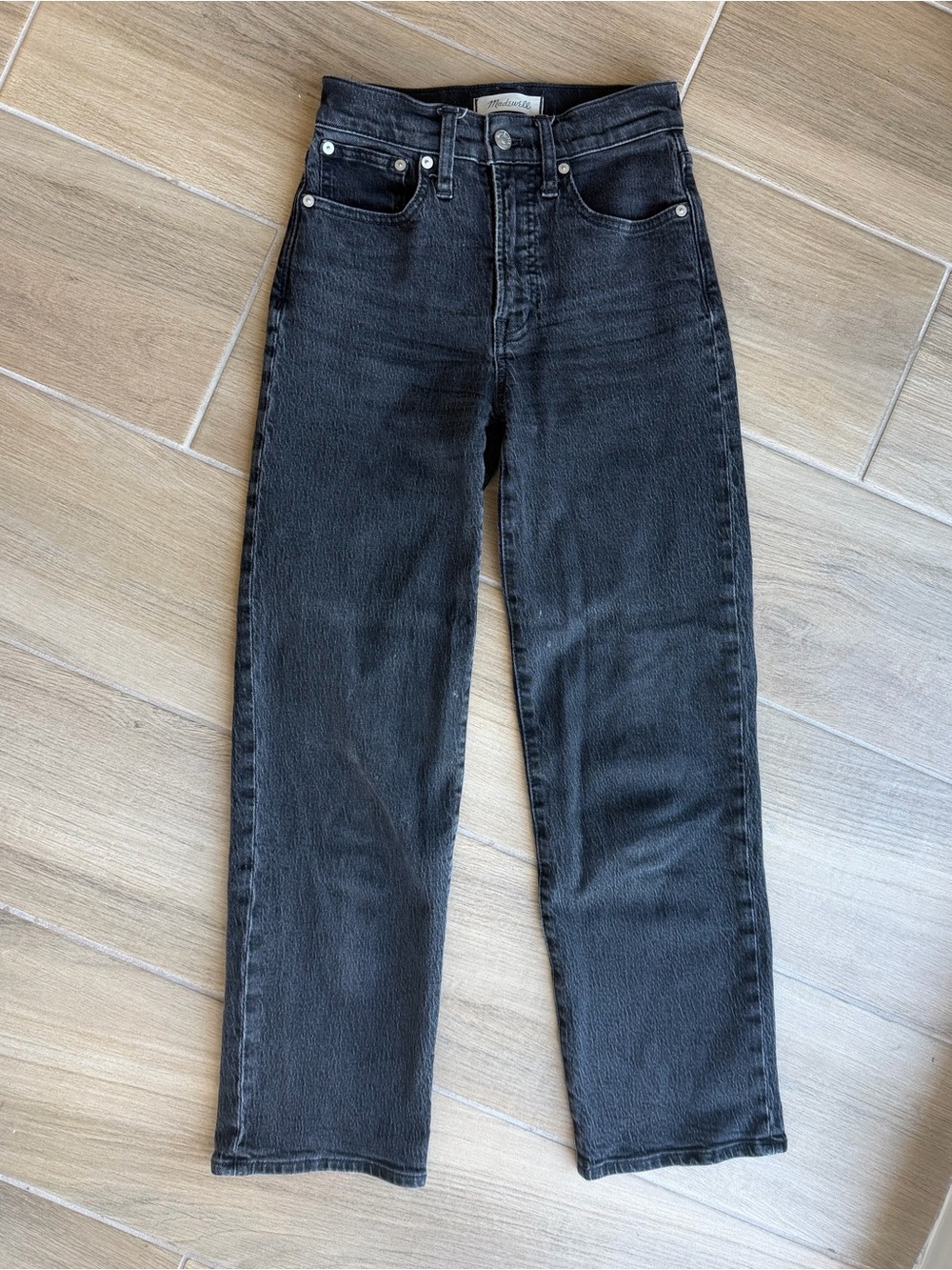 The Petite Perfect Vintage Wide Leg Cropped Jean - Picture 2 of 7